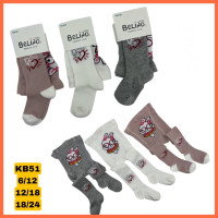 Колготки для малюків 6-12 міс ТМ Belino (3 шт/уп)