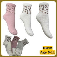 Носки хлопковые 11-12 лет для девочек ТМ Belino (6 шт/уп)