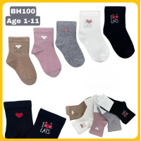Носки хлопковые 5-6 лет для девочек ТМ Belino (6 шт/уп)