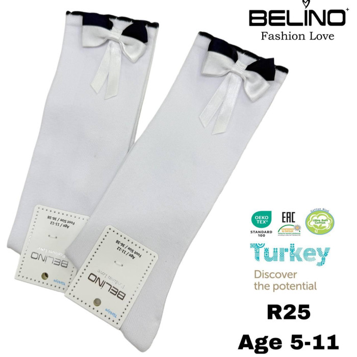 Гольфи  для дівчаток 7-8 років ТМ Belino (6 шт/уп)
