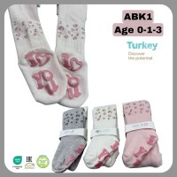 Колготки для девочек хлопковые р 1-2 года TM Belino (3 шт/уп)