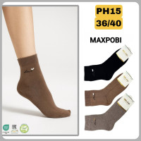 Жіночі махрові шкарпетки 36-40 (6 шт/уп)