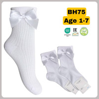Носки хлопковые 7-8 лет для девочек ТМ Belino (6 шт/уп)