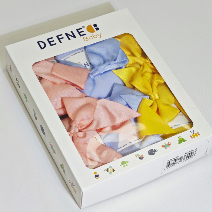 Колготки для новорожденных 18-24 мес ТМ Defne (3 шт/уп)
