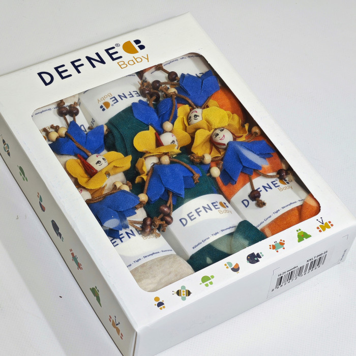 Колготки для новорожденных 18-24 мес ТМ Defne (3 шт/уп)